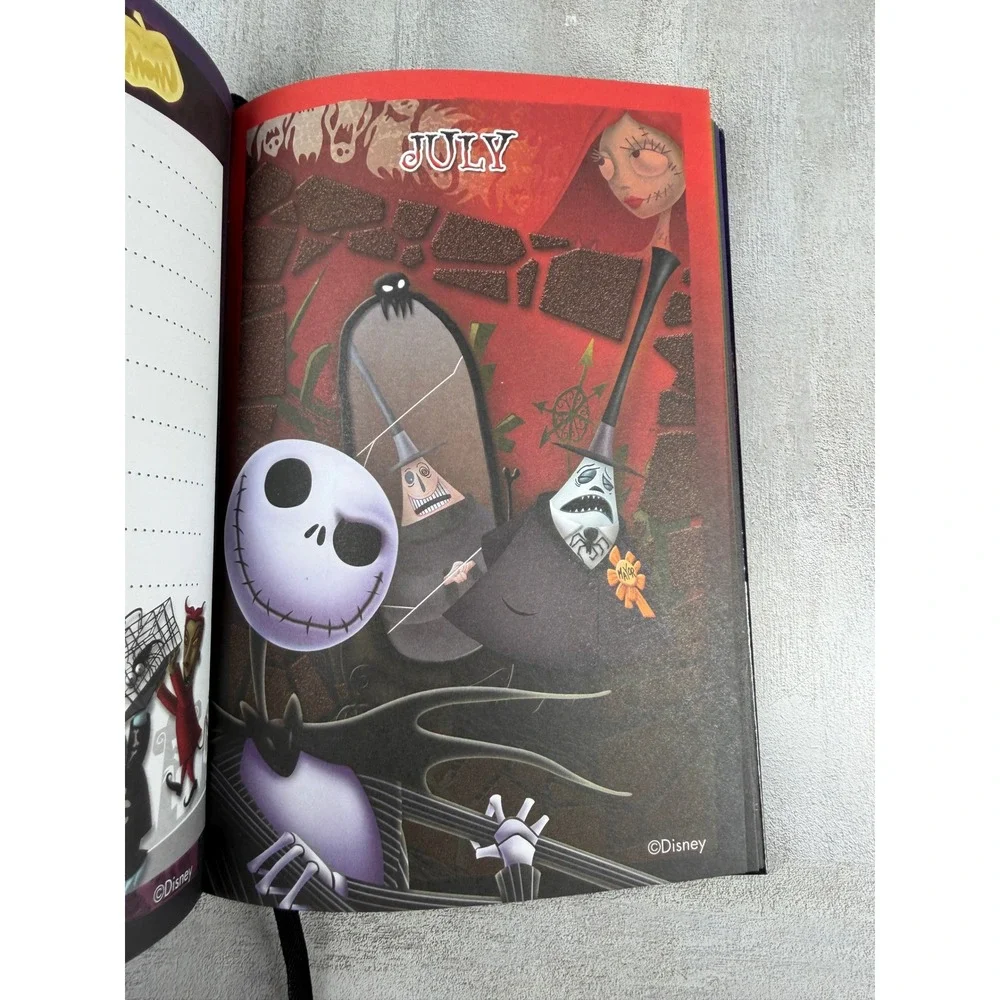 Disney Nightmare Before Christmas Jack Skellington Journal Planner Sticker Sheet
